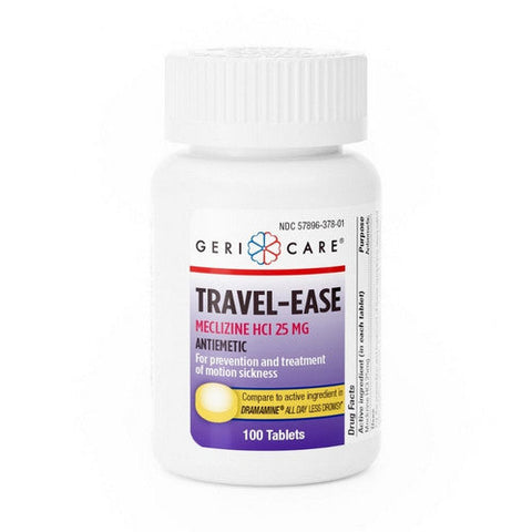 McKesson, Nausea Relief Geri-Care  25 mg Strength Tablet 100 per Bottle, 100 Tablets McKesson