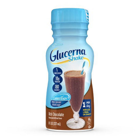 Glucerna, Shake Oral Supplement Rich Chocolate Flavor, 8 Oz Glucerna
