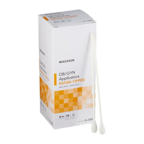 McKesson, OB/GYN Swabstick McKesson 8 Inch NonSterile, Case Of 10 McKesson