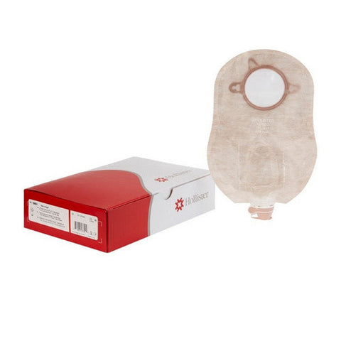 Hollister, Urostomy Pouch New Image Two-Piece System 9 Inch Length 2-1/4 Inch Stoma Pre-Cut, Box Of 10 Hollister