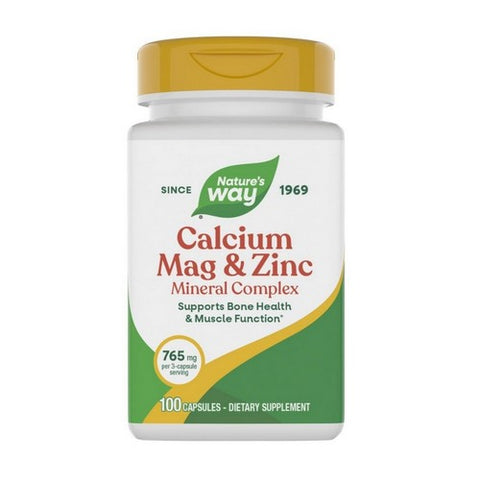 Calcium-Magnesium-Zinc 100 Caps by Nature's Way