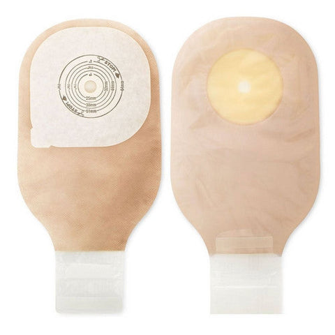Hollister, Ostomy Pouch Premier One-Piece System 12 Inch Length 2-1/2 Inch Stoma Drainable Flat, Trim To Fit, Box Of 10 Hollister