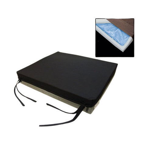Drive Medical, Seat Cushion Gel-U-Seat Lite 20 W X 18 D X 3 H Inch Foam / Gel, 1 Each Drive Medical