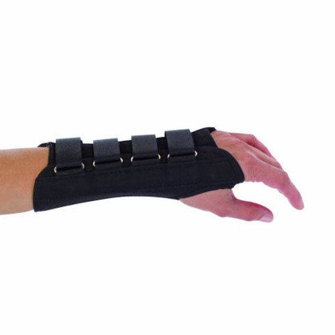 DJO, Wrist Splint PROCARE  Suede / Cotton Left Hand Black Medium, Count of 1 DJO