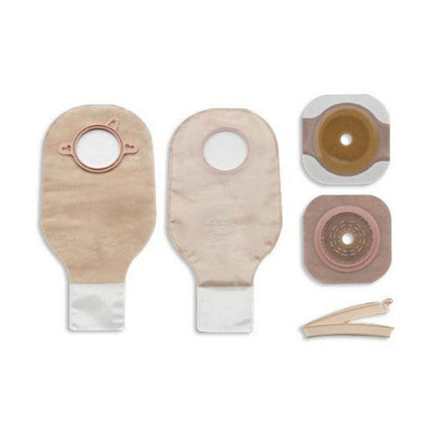 Hollister, Ileostomy Colostomy Pouch Two-Piece System 12 Inch Length Flat 19103, Box Of 5 Hollister