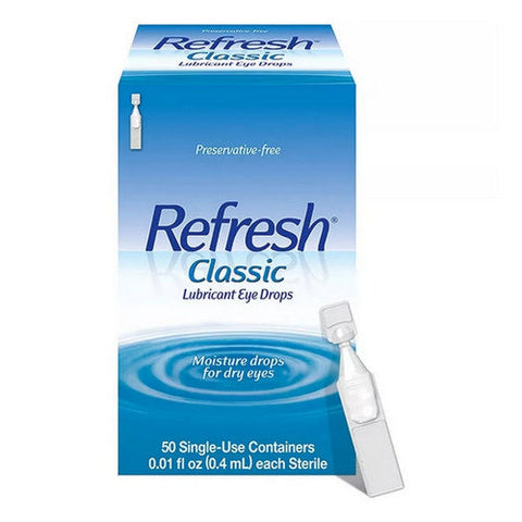 Refresh, Classic Lubricant Eye Drops, Count of 50 Refresh