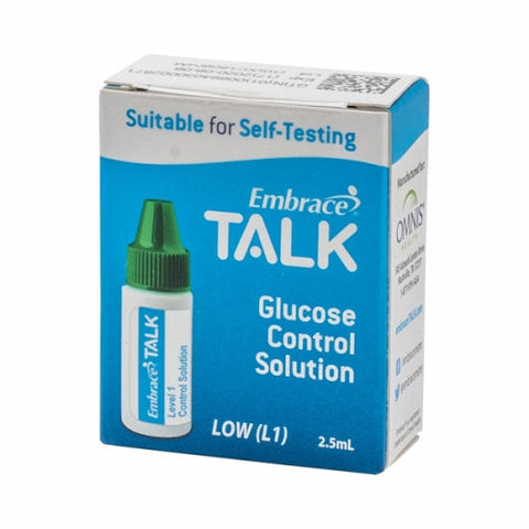 Embrace, Embrance Talk Glucose Control Solution, 2.5 Ml Embrace