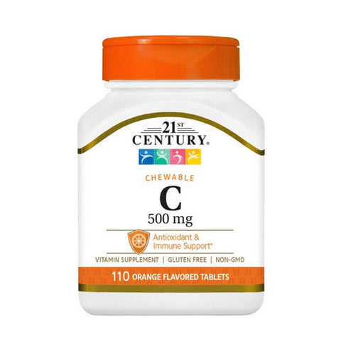 21st Century, Vitamin C, 500mg, 110 Tabs 21st Century