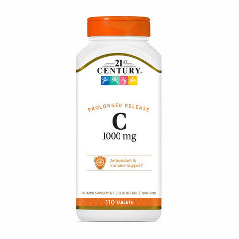21st Century, Vitamin C Prolonged Release, 500mg, 110 Tabs 21st Century