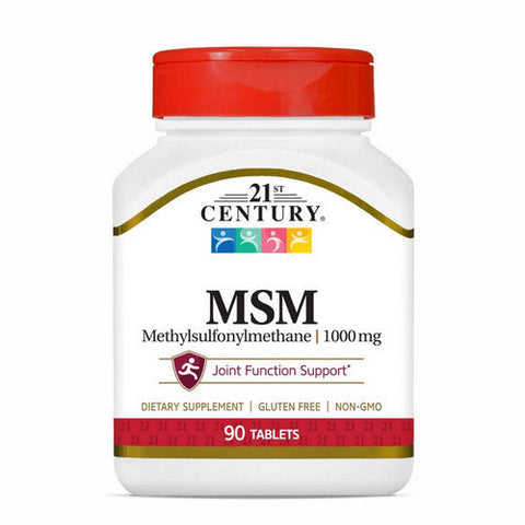 21st Century, Msm, 1000mg, 90 Tabs 21st Century