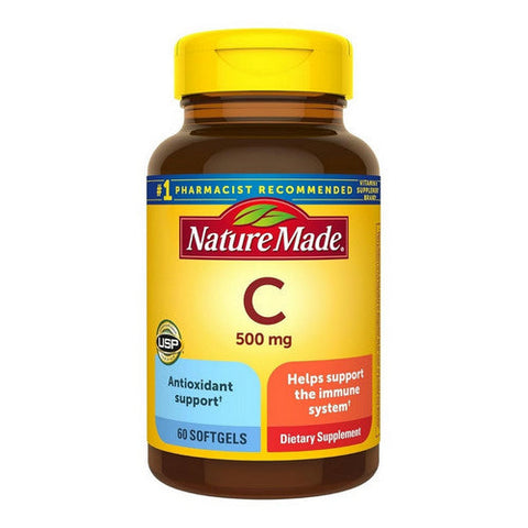 B Protected, Vitamin C, 500 Mg, 60 Soft gels B Protected