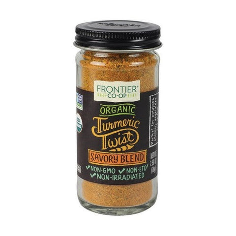 Frontier Coop, Organic Turmeric Twist, Savory Blend 2.5 Oz Frontier Coop