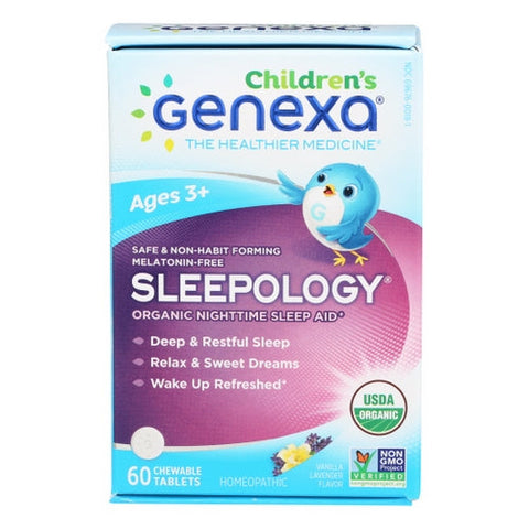 Genexa, Sleepology for Children, 60 Tabs Genexa