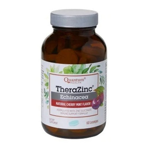 Quantum Health, TheraZinc Echinacea Lozenges Cherry Mint, 60 Lozenges Quantum Health