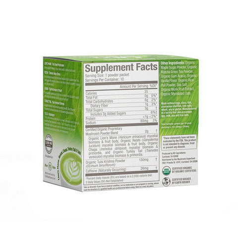 Om Mushrooms, Powered Matcha Latte Blend, 2.8 Oz Om Mushrooms