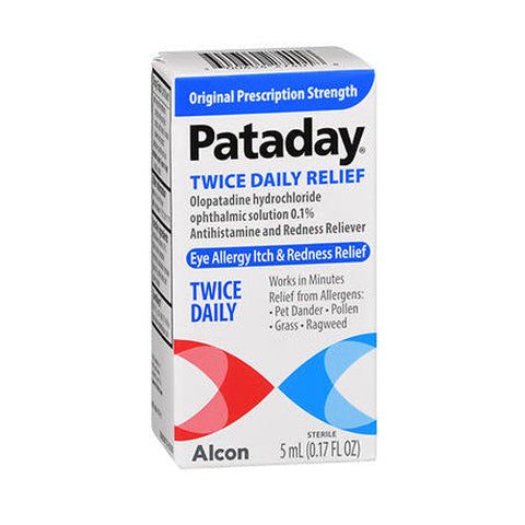 Pataday, Pataday Twice Daily Eye Allergy Itch & Redness Relief, 5 ml Pataday