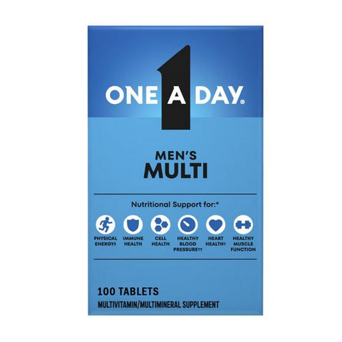 One-A-Day, One A Day Men's Health Formula Multivitamin - Multimineral Tablets, 100 Tabs One-A-Day