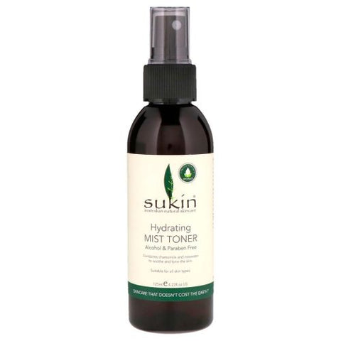 Sukin, Hydrating Mist Toner, 4.23 Oz Sukin
