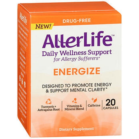 AllerLife, Energize Capsules, 20 Caps AllerLife