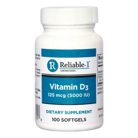 Vitamin D3 100 Softgels by Reliable1