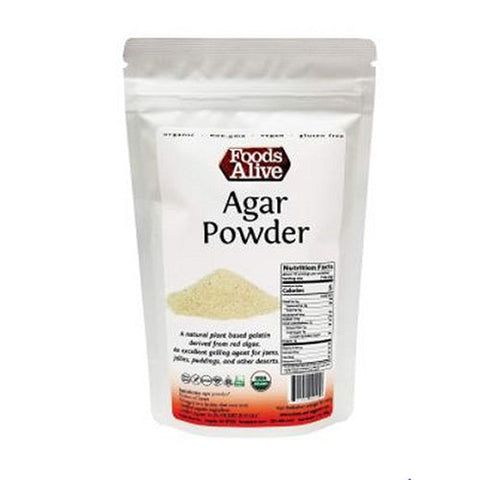 Foods Alive, Organic Agar Powder, 2 Oz Foods Alive