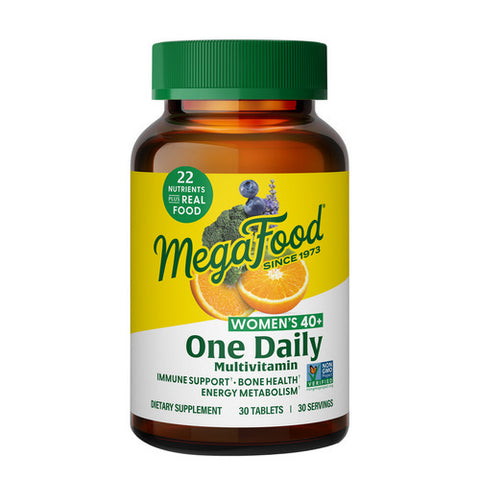 MegaFood, Women's 40+ One Daily Multivitamin, 30 Tabs MegaFood