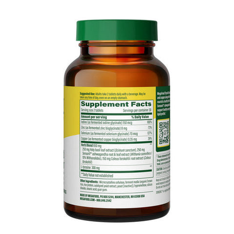 MegaFood, Thyroid Strength, 60 Tabs MegaFood