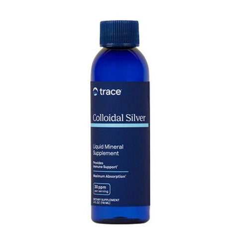 Trace Minerals, Colloidal Silver 30 PPM, 4 Oz