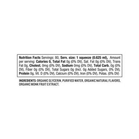 Sweetleaf Stevia, Monk Fruit Organic Sweetener Concentrate, English Toffee 1.7 Oz Sweetleaf Stevia