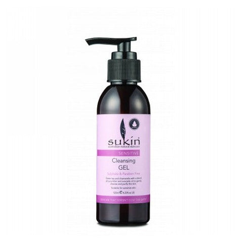 Sukin, Sensitive Cleansing Gel, 4.23 Oz Sukin