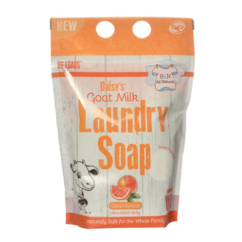 Brooke & Nora, Daisy's Goat Milk Laundry Soap, Citrus Sunrise 48 Oz Brooke & Nora