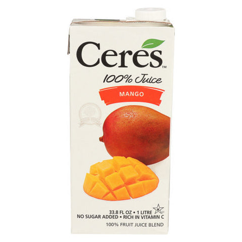 Ceres, Ceres  Juice Mango, Case of 12 X 33.8 Oz Ceres