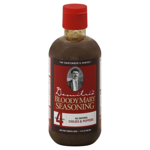 Demitris, Ssnng Bloody Mary Chilies, 8 Oz(Case Of 6) Demitris