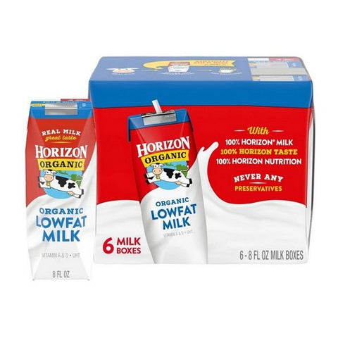 Horizon Organic Milk, Milk, 48 Oz(Case Of 3) Horizon Organic Milk