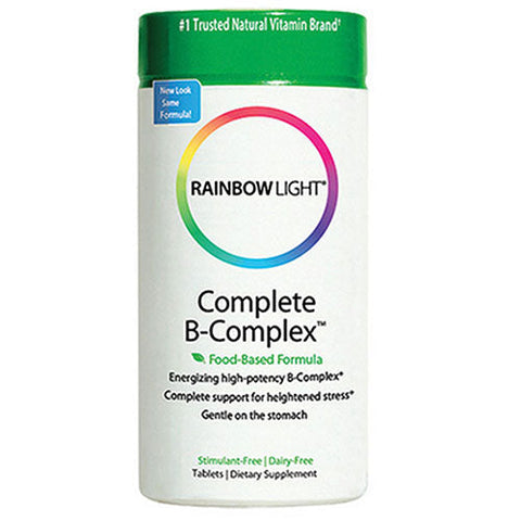 Rainbow Light, Complete B Complex, 90 Tabs Rainbow Light