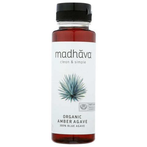 Madhava Honey, Agave Nectar Amber Org, 11.75 Oz(Case Of 6) Madhava Honey