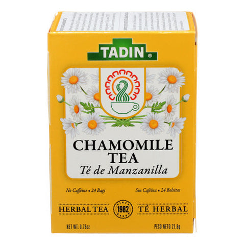 Tadin, Tea Manznla, 24 Bags(Case Of 6) Tadin