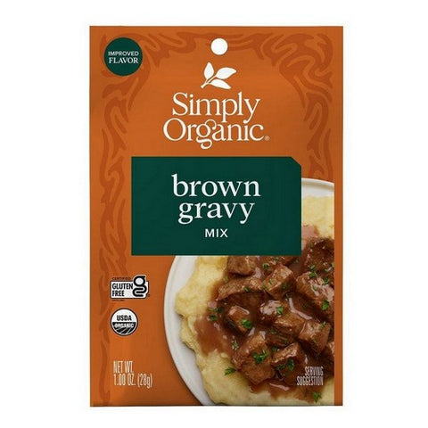 Simply Organic, Brown Gravy Seasoning Mix, 1 Oz Simply Organic