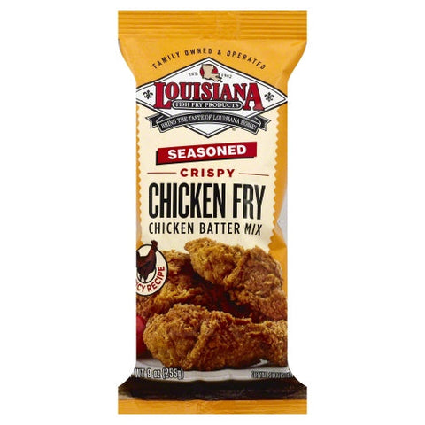Louisiana Fish Fry, Fish Fry Seasoning Cajun, 9 Oz(Case Of 12) Louisiana Fish Fry