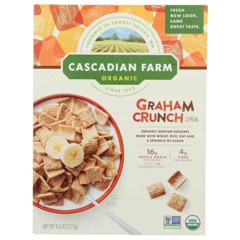 Cascadian Farm, Graham Crunch Cereal, 9.6 Oz(Case Of 10) Cascadian Farm