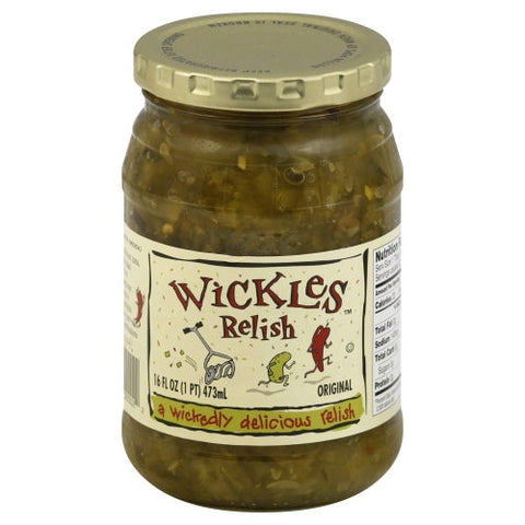 Wickles, Pickle Relish, 16 Oz(Case Of 6) Wickles