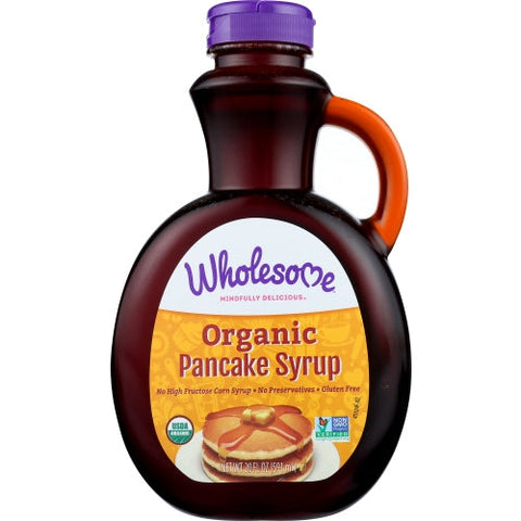 Wholesome, Organic Pancake Syrup, 20 Oz(Case Of 6) Wholesome