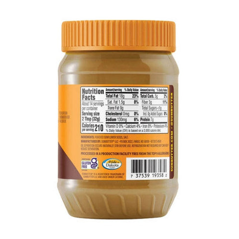 Sunbutter Natural, Natu Ral NoSugar Added Sunbutter, 16 Oz(Case Of 6) Sunbutter Natural