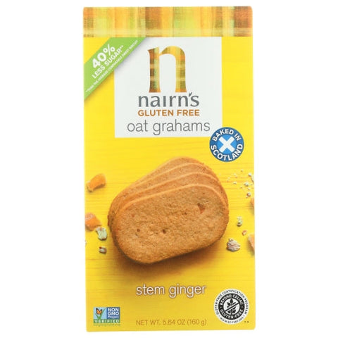 Nairns, Cookie Gngr Stm Oatml Gf, 5.64 Oz(Case Of 6) Nairns