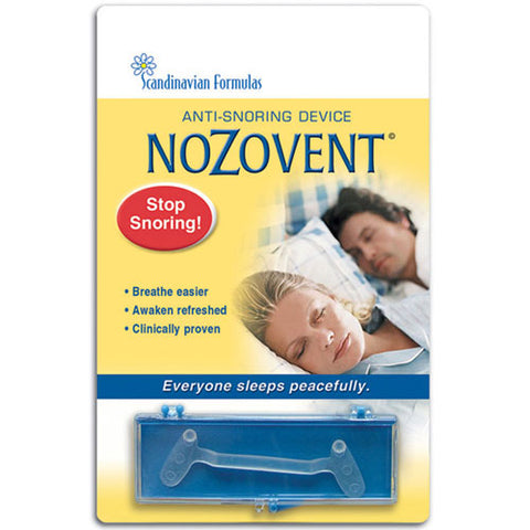 Scandinavian Formulas, Nozovent Anti-Snoring Device, 1 ct Scandinavian Formulas