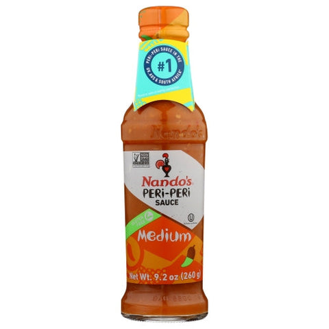 Nando, Sauce Peri Peri Medium, 9.1 Oz Nando