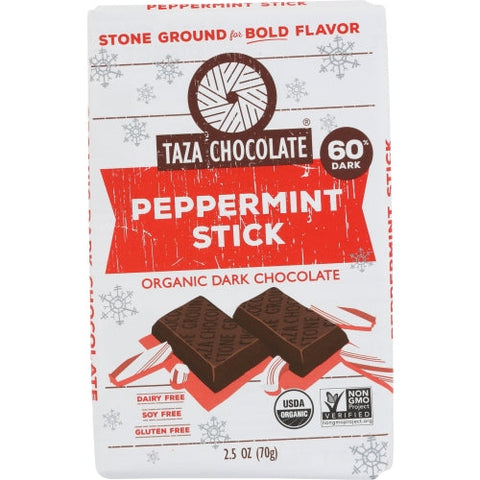 Taza Chocolate, Choc Pepprmnt Nib, 2.5 Oz(Case Of 10) Taza Chocolate