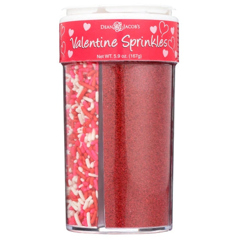 Dean Jacobs, Sprinkle 4Cell Valntn Lrg, 5.8 Oz(Case Of 6) Dean Jacobs