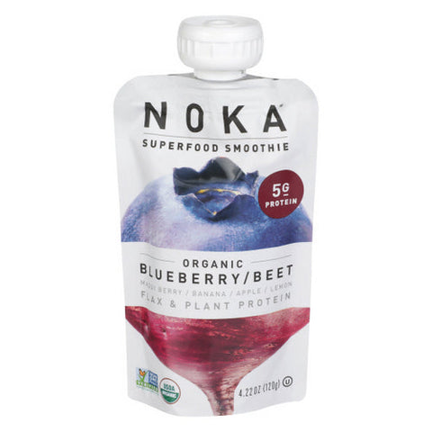 Noka, Puree Blueberry Beet, 4.22 Oz(Case Of 6)