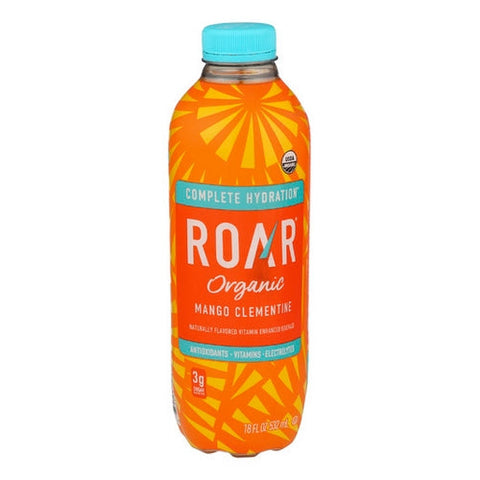 Roar Beverages, Bev Mango Clementine Org, Case of 12 X 18 Oz Roar Beverages